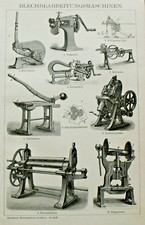 1897 old litografia - old, litografia:macchine