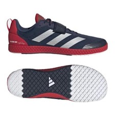 Scarpe da sollevamento pesi Adidas Total blu navy scarpe da ginnastica powerlifting deadlifting