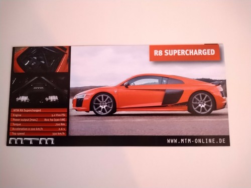 Brochure mtm audi c - mtm, rs3