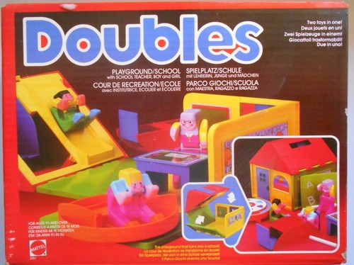 Mattel doubles costruzioni - mattel,