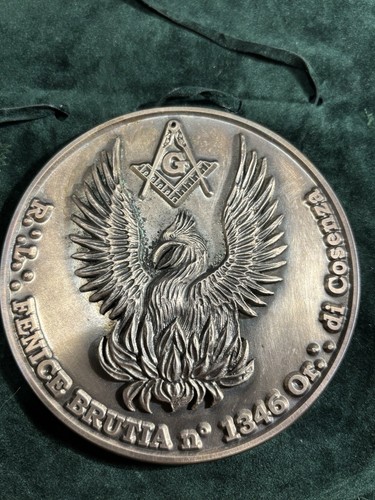 Massoneria medaglia l - medaglia,