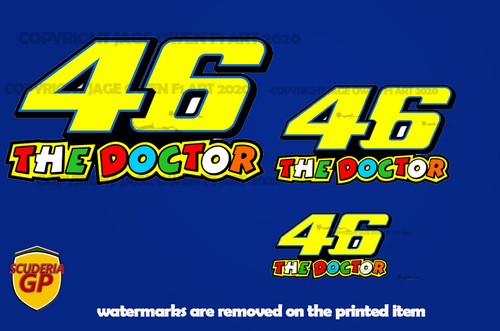 Adesivo valentino rossi il - rossi,