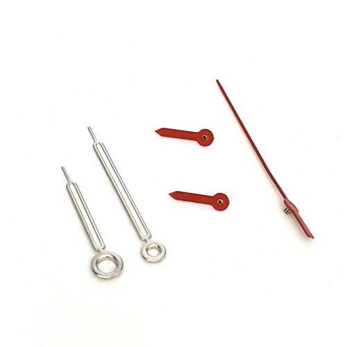 Set lancette argento rosso - lancette,
