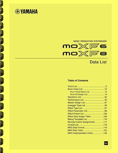 Yamaha moxf6 moxf8 - yamaha,
