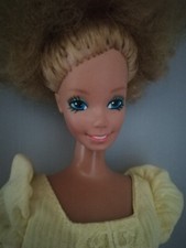Barbie Superstar Magic Curl 1981 con scarpine e abito anni '80 BELLISSIMA