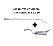 Marmitta silenziatore centrale