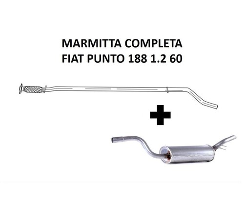 Marmitta silenziatore centrale