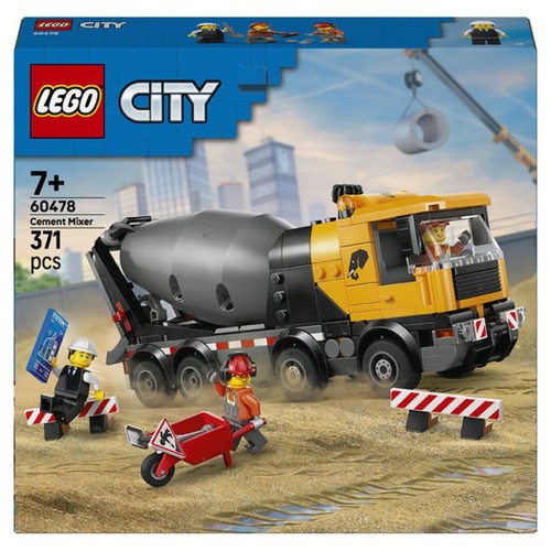 Lego city 60478 betoniera - city,