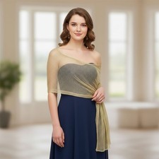Coprispalle elegante oro - , stola