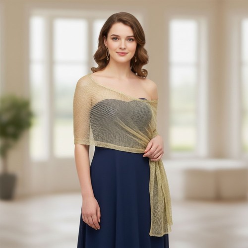 Coprispalle elegante oro stola