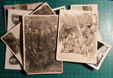 18 FOTO WW1 WW2 SOLDATI MISTI