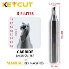 Fresa affilata 3 flauti per