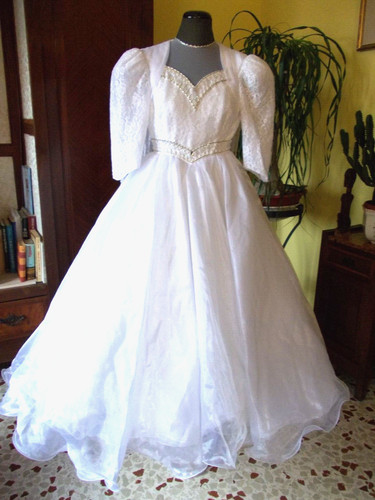 Abito sposa vintage con - abito,
