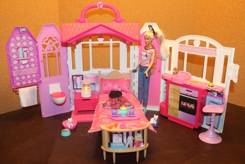 2014 barbie glam getaway fold - barbie,
