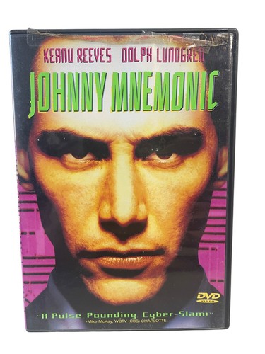 Johnny mnemonic dvd 1995 - mnemonic,
