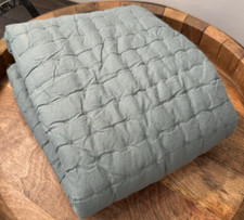 West Olmo Airy Voile di Cotone Tinta Unita Finta STANDARD Colore: Oceano Ottimo!