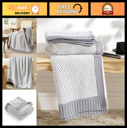 Accogliente coperta maglia - coperta,