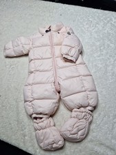 Tuta da neve Moncler rosa