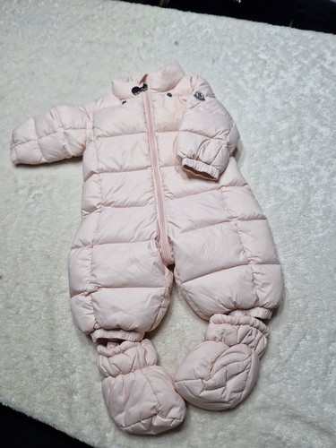 Tuta neve moncler rosa - da,