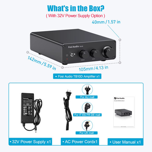 Fosi audio upgrade - audio,