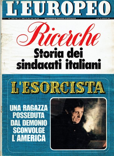 Europeo 1974 the - europeo, 1974/9=the