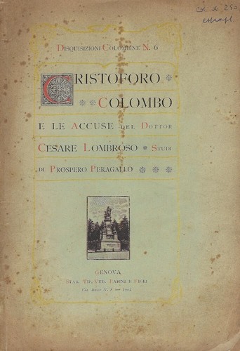 Prospero peraga cristoforo - prospero, peraga..cristoforo