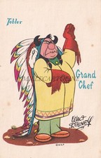 WALT DISNEY - Cartolina Tobler, Grand Chef, Capo Indiano