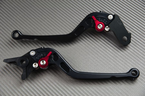 Leviers levers long cnc noir - long,