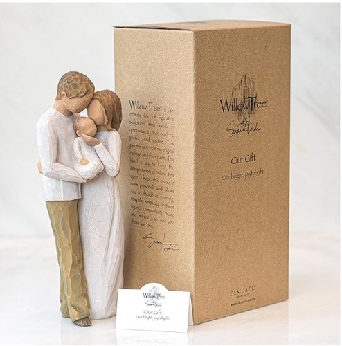 Willow tree our gift sculpted - our, gift,