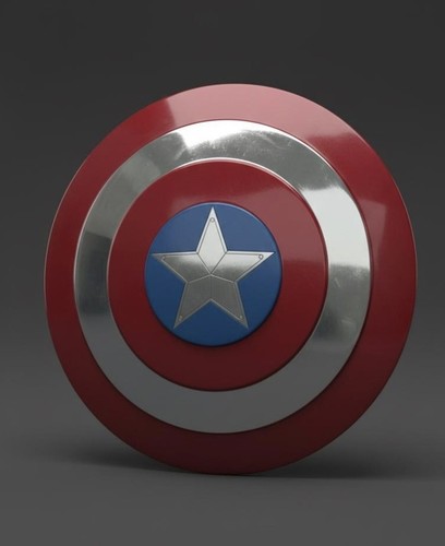 Captain america scudo metallo - scudo,