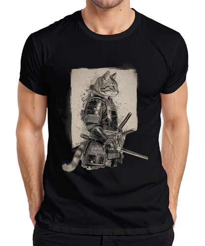 Maglietta samurai gatto - samurai,