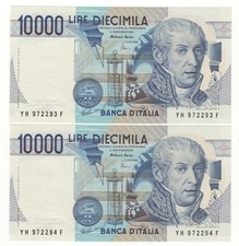 10000 LIRE VOLTA DECR 1984