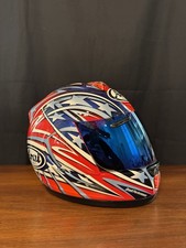 Arai RX-7 Corsair Tg.M Colin Edwards Replica Drudi Performance Stars & Stripes