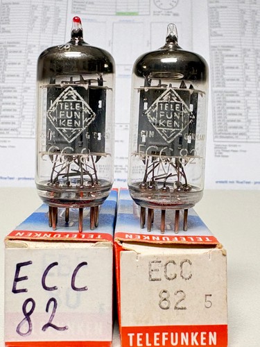 Telefunken ecc82 12au7 - 2,