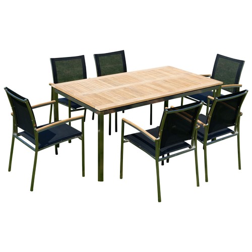 Set giardino acciaio inox - set, da