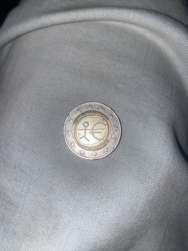 Moneta due euro - moneta, 2