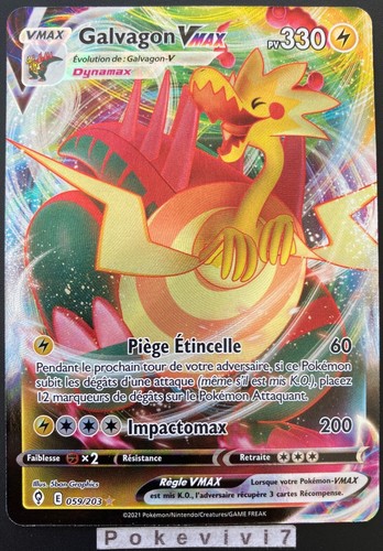 Carte pokemon galvagon 059 203 - carte,