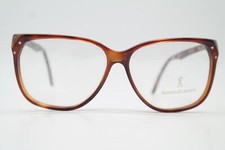 Occhiali vintage Roberta di Camerino V99 marrone rosso ovale montatura eyeglasses