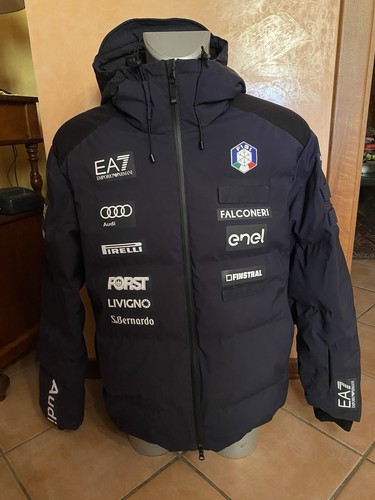 Giacca piumino sci ea7 fisi - piumino, xl