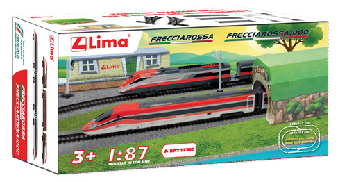Set treno frecciarossa etr500 - set,