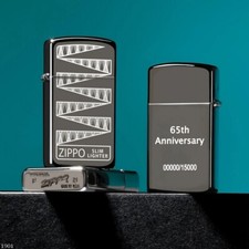 ZIPPO ★ SLIM 65TH ANNIVERSARY (Limited edition : 1 of 15000)