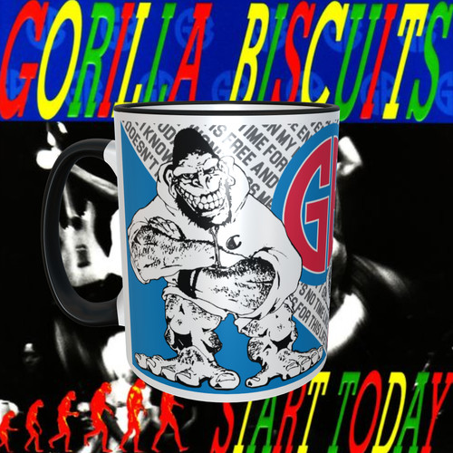 Tazza caffè gorilla - caffè,
