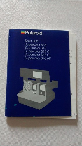 Manuale istruzioni polaroid - manuale,