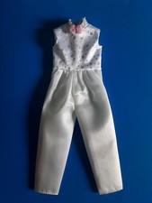 "MATTEL" vestito ( tuta) per Ken Super Star, 1988, colore bianco.
