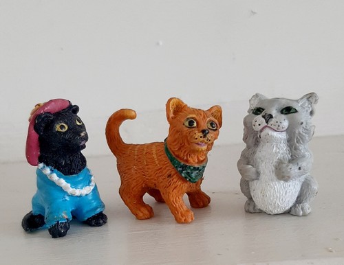 Gatti gattini figure 4 cm - ,