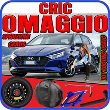 Ruotino Di Scorta 4Fori Da 15 Per Hyundai I20 Con Kit Cric Crick + Chiave Sacca