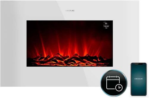 Camino elettrico decorativo - camino,