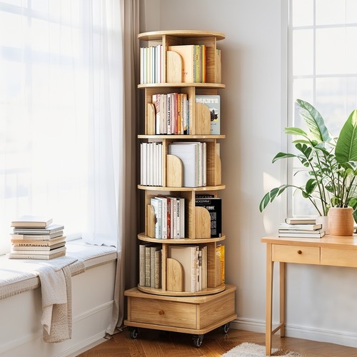 Libreria girevole ripiani - a,