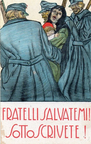 Cartolina propaganda prestito - cartolina,