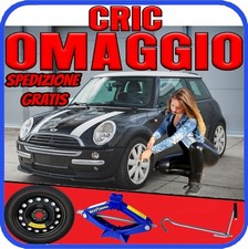 Ruotino Di Scorta 4Fori Misura Ruota Da 15 Per Mini One Cooper R50 Con Kit Cric